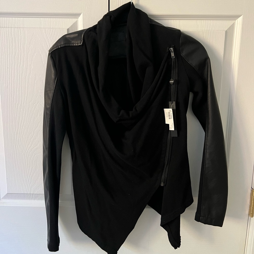 Blank NYC black sweater/jacket